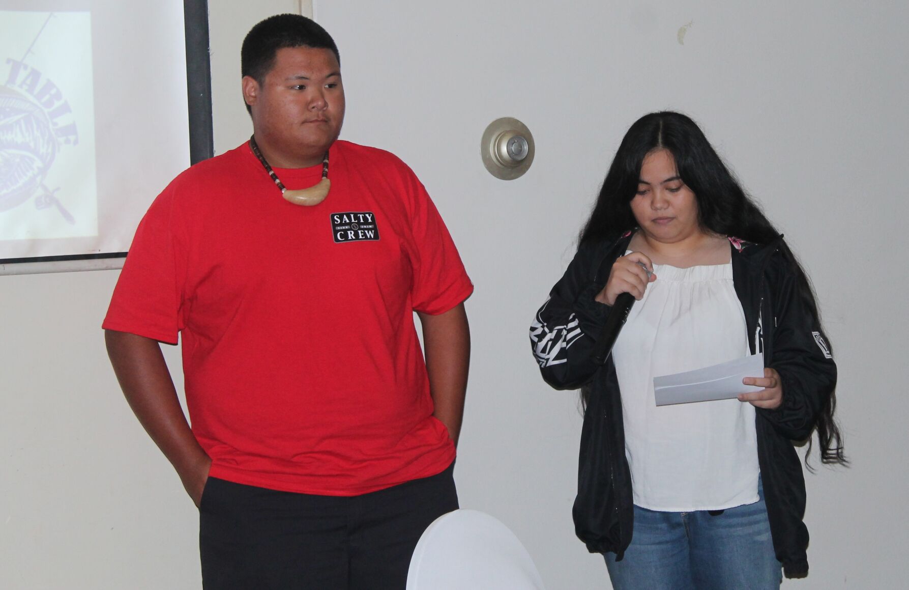 Derik Reyes Jr. and Kaiannylupe Sablan